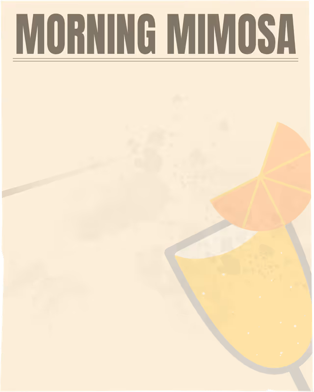 Morning Mimosa